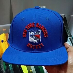New York Rangers Blue Hockey Cap